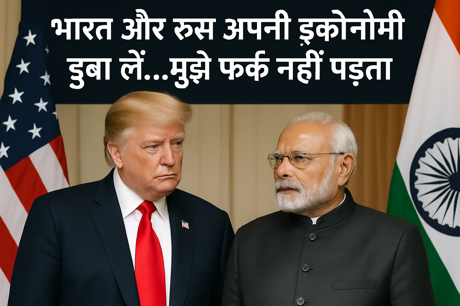 भारत-रूस ट्रेड डील पर ट्रंप का तीखा बयान